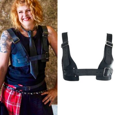 Top ajustable con hebillas